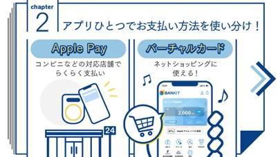 「BANKIT プリペイドカードを簡単に作れるアプリ」のスクリーンショット 3枚目