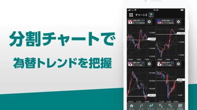 「外貨ex - FX取引アプリ」のスクリーンショット 3枚目