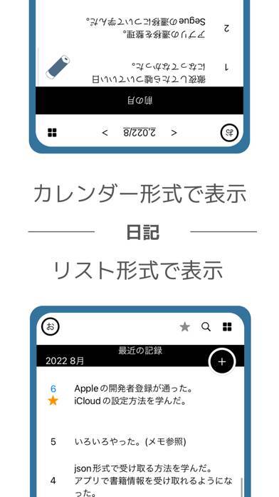 「日々を記録 - ちくわ日記2 -」のスクリーンショット 2枚目