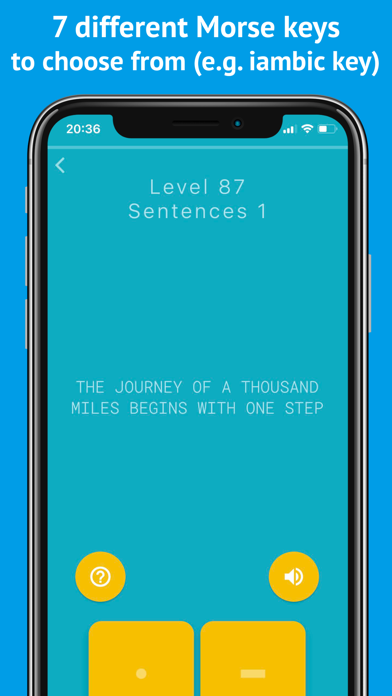 「Morse Mania: Learn Morse Code」のスクリーンショット 3枚目