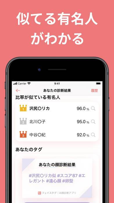 すぐわかる フェイスタグ Ai顔診断アプリ Appliv