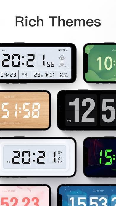 22年 デジタル時計アプリ無料おすすめtop10 ホーム画面に表示する方法も Iphone Androidアプリ Appliv
