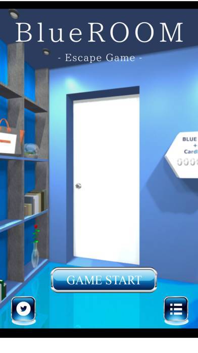 「脱出ゲーム BlueROOM -謎解き-」のスクリーンショット 1枚目