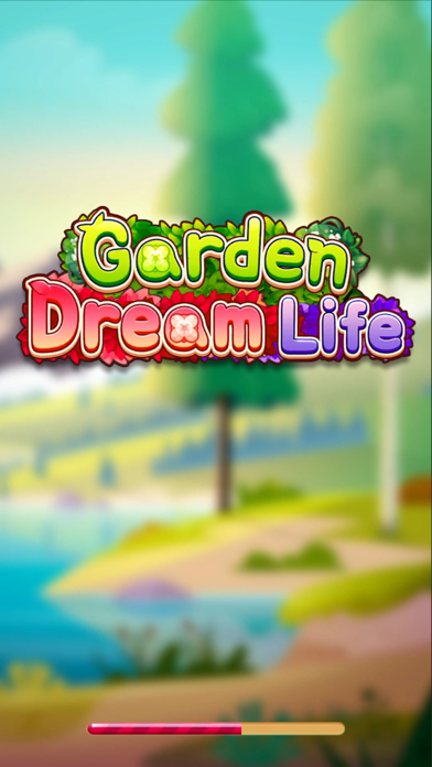 「ガーデンドリームライフ：フラワーマッチ3パズル」のスクリーンショット 1枚目