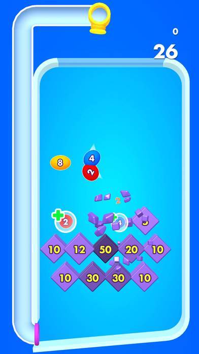 「バウンスマージ：合体＆ブロックくずし」のスクリーンショット 3枚目