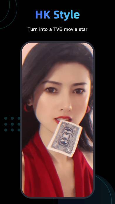 「Magic Face-ワンクリックビデオドレスアップ」のスクリーンショット 2枚目