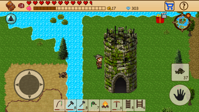 「Survival RPG: Open World Pixel」のスクリーンショット 2枚目