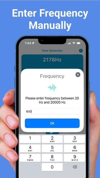 「超音波アプリ: 音 周波数 トーンジェネレーター 音感テスト」のスクリーンショット 3枚目