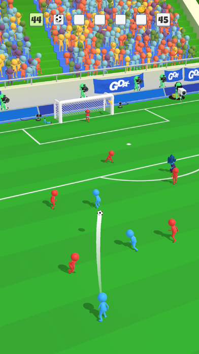「Super Goal - マッチマンサッカー」のスクリーンショット 1枚目