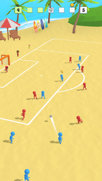 「Super Goal - マッチマンサッカー」のスクリーンショット 2枚目