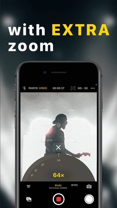 「xZoom - カメラブースター」のスクリーンショット 2枚目