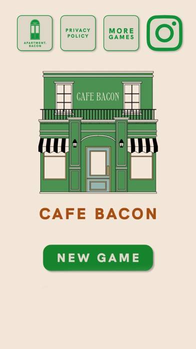 「脱出ゲーム : CAFE BACON」のスクリーンショット 1枚目