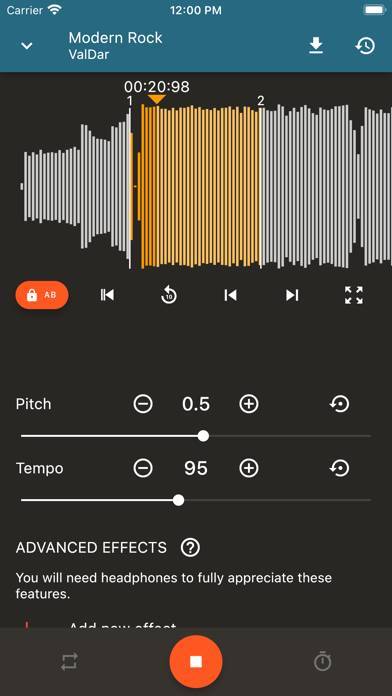 「Up Tempo: Pitch, Speed Changer」のスクリーンショット 1枚目