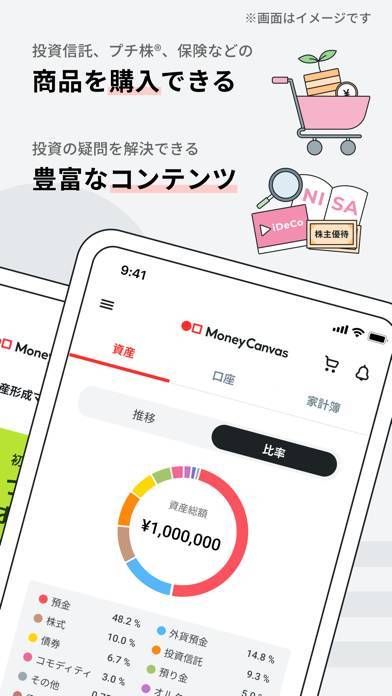 「Money Canvasー三菱ＵＦＪ銀行 資産形成サポート」のスクリーンショット 2枚目
