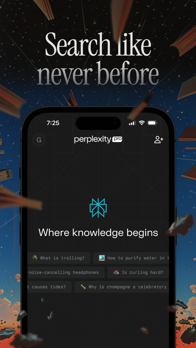 「Perplexity - 自由に尋ねる」のスクリーンショット 1枚目