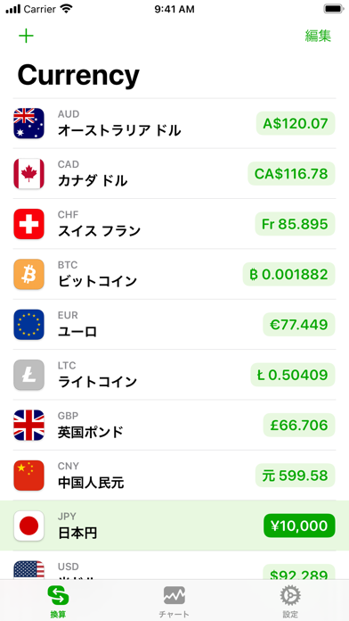 「Currency」のスクリーンショット 1枚目