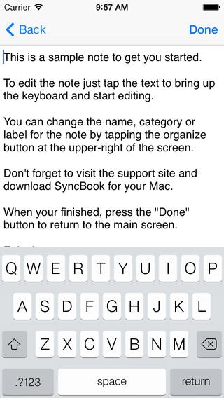 「SyncBook」のスクリーンショット 2枚目