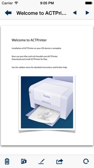 「ACTPrinter - Virtual Printer」のスクリーンショット 1枚目