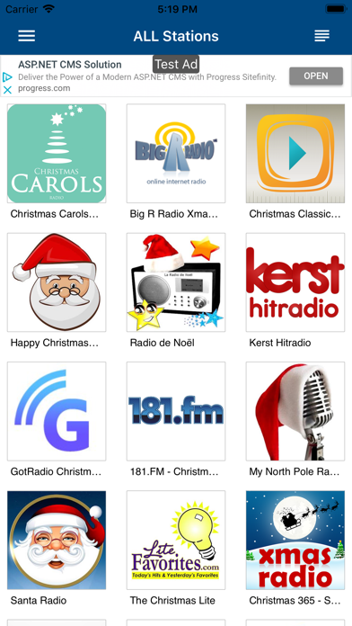 「クリスマス・ラジオ (Christmas Radio)」のスクリーンショット 1枚目