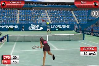 「TouchSports™ Tennis」のスクリーンショット 1枚目