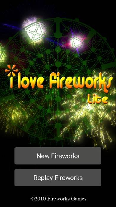 「iLoveFireworks Lite/打ち上げ花火」のスクリーンショット 3枚目