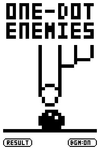 「one-dot enemies」のスクリーンショット 1枚目