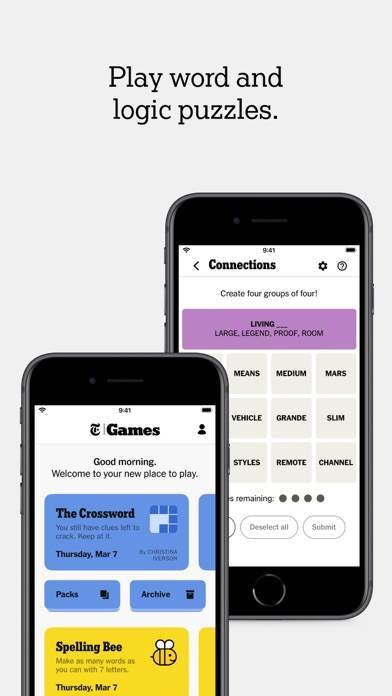 「NYT Games: Word, Number, Logic」のスクリーンショット 2枚目