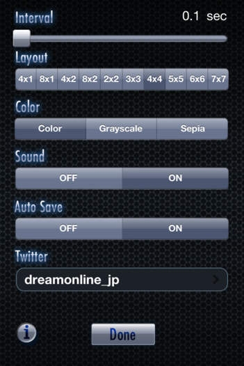 「DreamCamera - 連写＆ズーム」のスクリーンショット 3枚目