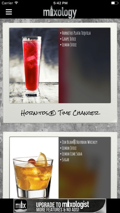 「Mixology™ Drink & Cocktail Recipes (Free)」のスクリーンショット 1枚目