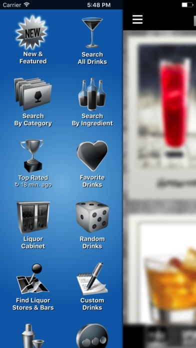 「Mixology™ Drink & Cocktail Recipes (Free)」のスクリーンショット 2枚目