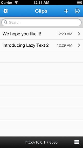 「Lazy Text」のスクリーンショット 1枚目