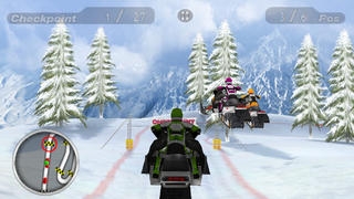 「Snow Moto Racing」のスクリーンショット 2枚目