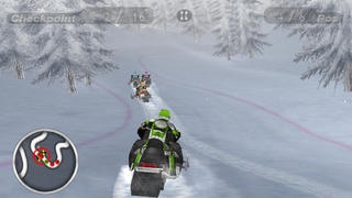 「Snow Moto Racing」のスクリーンショット 1枚目