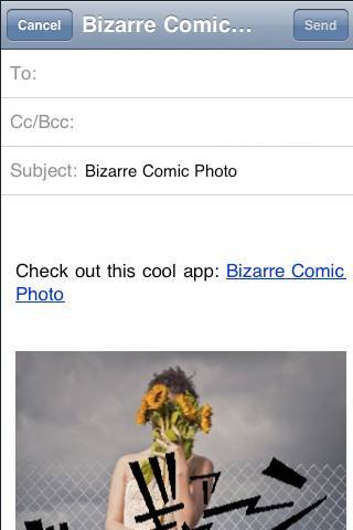 「奇妙な写真メーカー (無料) - Bizarre Comic Photo Free」のスクリーンショット 3枚目