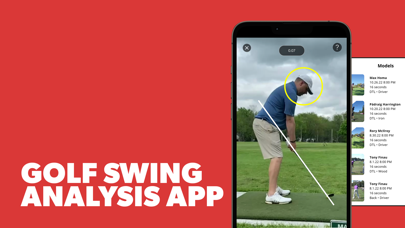 「V1 Golf: Golf Swing Analyzer」のスクリーンショット 1枚目