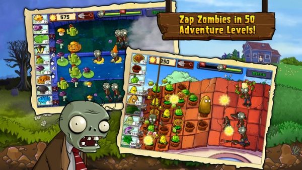 「Plants vs. Zombies」のスクリーンショット 2枚目
