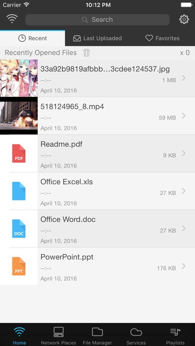 「Documents Reader and File Manager Pro」のスクリーンショット 1枚目