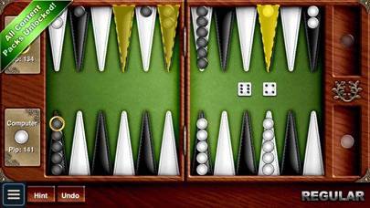「Backgammon HD」のスクリーンショット 1枚目