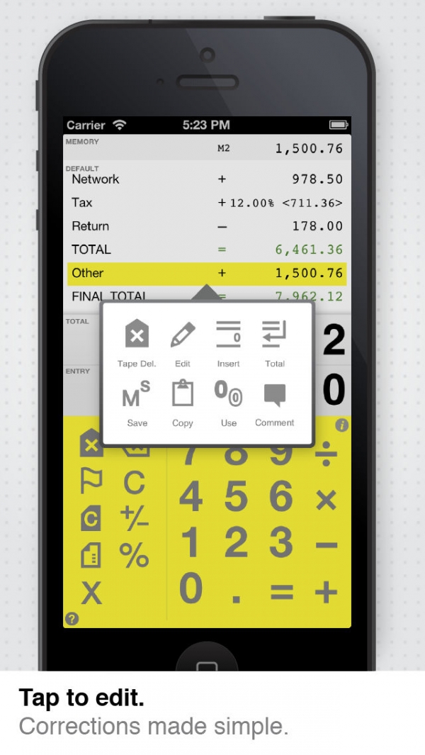 「Digits Calculator for iPad + iPhone」のスクリーンショット 3枚目