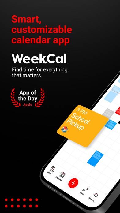 「Week Calendar  - スマートプランナー」のスクリーンショット 1枚目