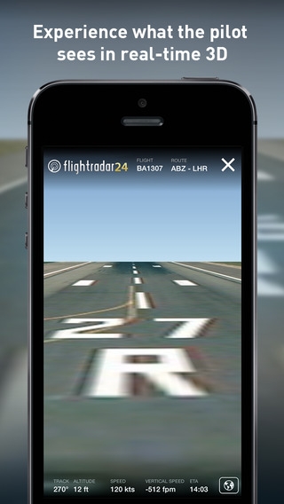 「Flightradar24 - Flight Tracker」のスクリーンショット 2枚目