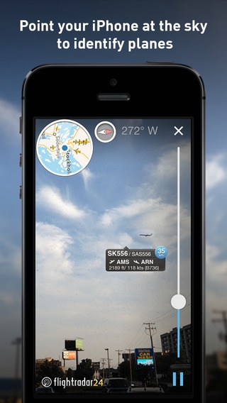 「Flightradar24 - Flight Tracker」のスクリーンショット 3枚目