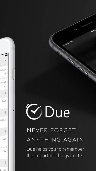 「Due - Reminders & Timers」のスクリーンショット 2枚目