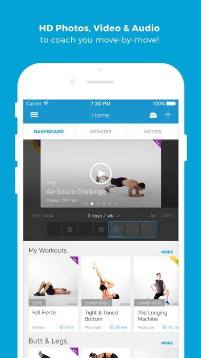 「Workout Trainer: fitness coach」のスクリーンショット 3枚目
