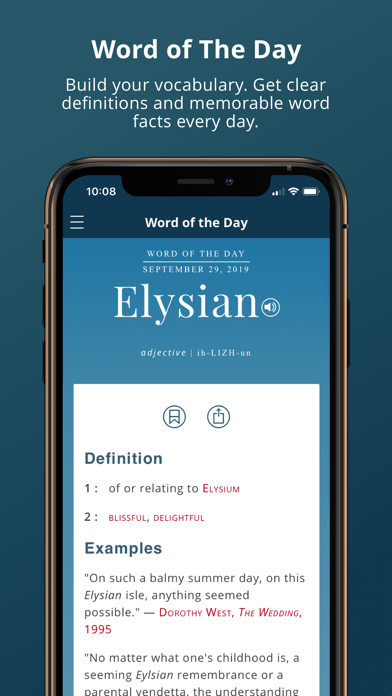 「Merriam-Webster Dictionary」のスクリーンショット 3枚目