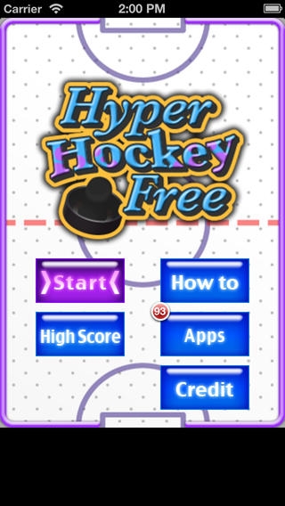 「Hyper Hockey Free」のスクリーンショット 1枚目
