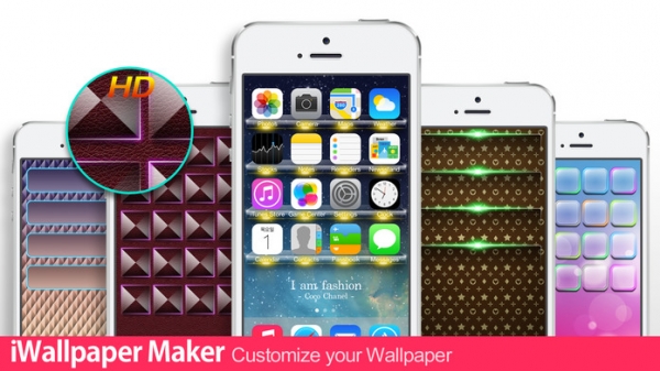 「iWallpaper Maker Lite :  Custom Wallpaper theme ( for home screen, lock screen, kakao, whatsapp )」のスクリーンショット 1枚目