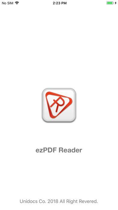 「ezPDF Reader」のスクリーンショット 1枚目