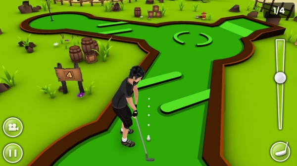 「Mini Golf Game 3D」のスクリーンショット 1枚目