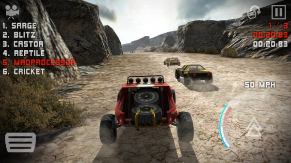「Uber Racer 3D - Sandstorm」のスクリーンショット 3枚目